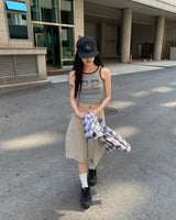 Carpenter bermuda pants