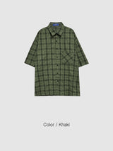 [Summer Recommendation] テンセルクールチェックショートスリーブシャツ