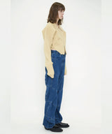 SPIRAL DENIM PANTS