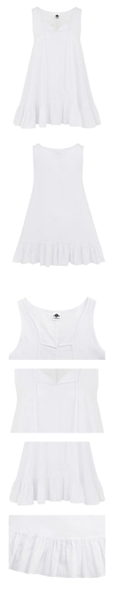 フリルドレス IN WHITE