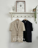 【MADE】Short sleeve jacket