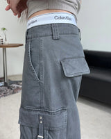 Cardin Washed Strap Cargo Pants