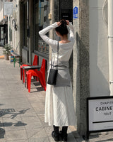 Ploa lace long dress