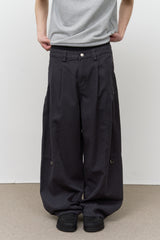 Cov Curved Washed Pants