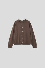 Milla Round Knit Cardigan (3color)