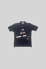 "A" LOGO S/S POLO SHIRT(NAVY part2)