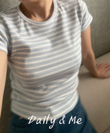 Golfer Stripe Tee(2color)