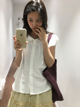 Clue pintuck blouse (3color)