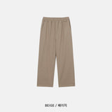 LMN Nomace コットンクーリネンバンディングワイドパンツ (6 colors)