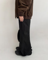 26SS★ [BAONHAUS] デニンコットンセミブーツカットパンツ