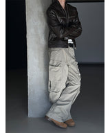 [Unisex] Dyeing string multi cargo pants(3color)