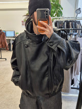 No.1623 high neck leather JK