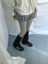 Lenny Shirring High-Neck Knitwear