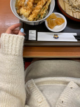 [MADE] ペティモヘアバックルカーディガン