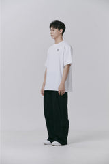 FMW フラワーグラフィック Tシャツ - ホワイト