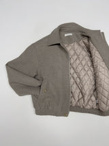 [Quilted lining/unisex] News Overfit Blouson Jacket