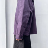 Muted Violet Shirt Jacket
