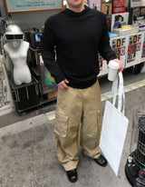 No.1583 Pワイドコットンカーゴパンツ (3color)
