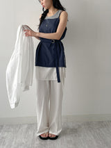 Ver Tencel See-through Loose Fit Shirt