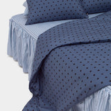Dust-Free Dot Pattern - Blue Duvet Cover - SS size