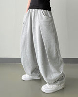 Tenby fold balloon sweat pants