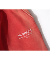 OC String Washed Sweatpants (Red)