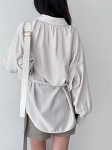 layer buckle skirt pants (2color)