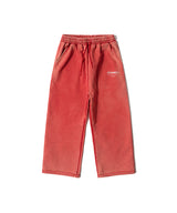 OC String Washed Sweatpants (Red)