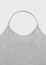 [B-BASIC] テンションコットンストラップホルダーノースリーブトップ (2 SIZE)
