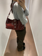 Wire Eyelet Hobo Bag (4color)