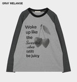Woke Raglan Overfit T-shirt