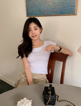 [SHOPPERMADE] Square Raglan Short Sleeve T-Shirt (6color)