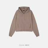 タイニークロップドジップアップ (5 Colors)