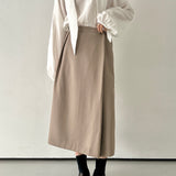 Belted Midi Skirt – 2colors