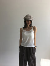 Shiro Blouse + Sleeveless (2color)