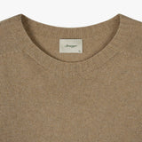 Stranger Classic Fit Essential Crewneck Sweater (Beige)