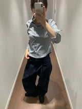 Pitty one-tuck cotton pants (3color)