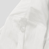 ロールアップ半袖シャツ