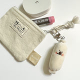 Sausage Bichon Keyring