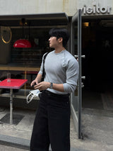ランリブサイドマッスルロングスリーブT