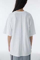 ブラスプレーグラフィックTシャツ (ホワイト)
