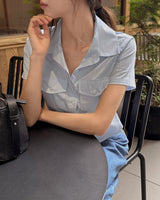 Meek Stripe Short Sleeve Shirt
