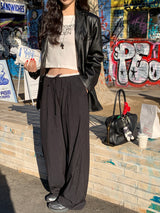 [MADE] BORRETT SHIRRING STRAP PANTS