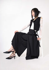 Ara off-Shoulder Mesh Tee