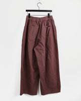[MADE] Simo Pigment Banding Cotton Long Wide Pants