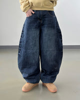 El domingo balloon denim pants