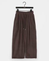 Meerop One Tuck Fleece Two-Way Wide Pants