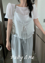 layered blouse(2color)