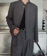 Gakuran Crop Jacket