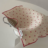 Heart2 kitchen cloth(red)